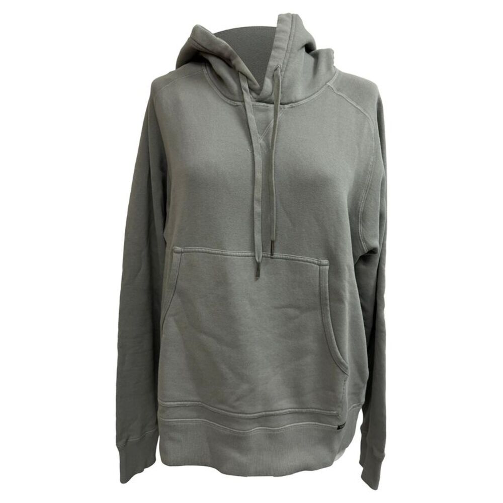 Tom Ford Fleece Hoodie in Grey Cotton